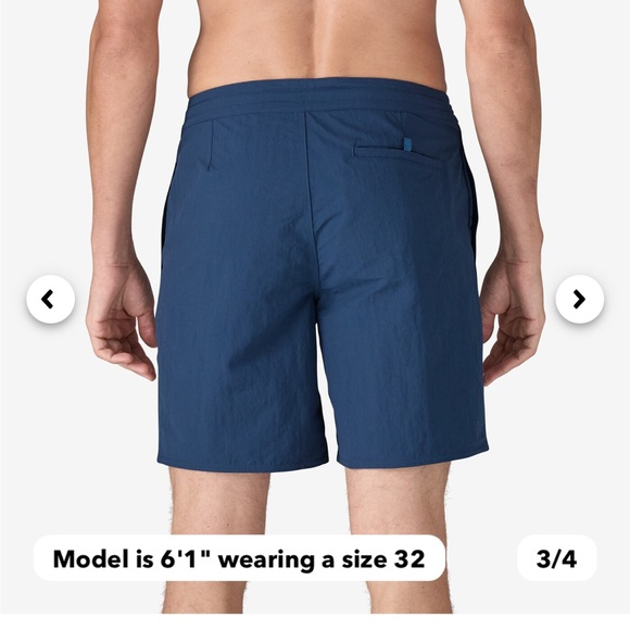 Men’s Patagonia Wavefarer Hybrid Walk Shorts - Picture 4 of 8